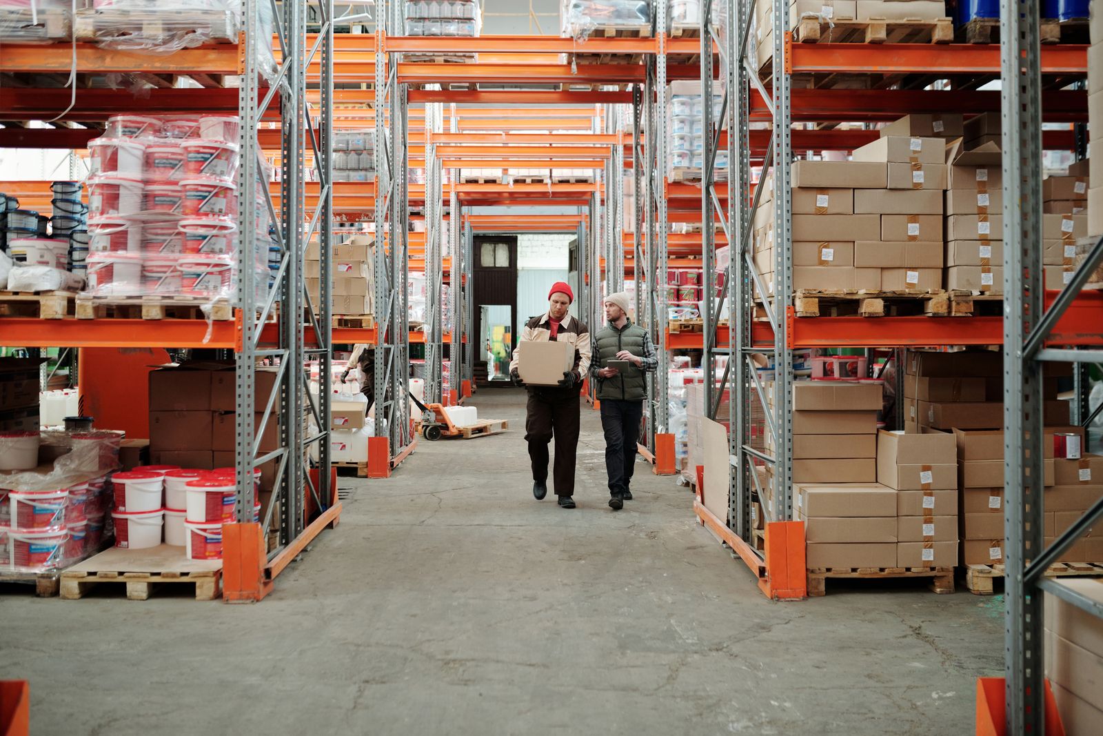 Relo warehouse crew picking and packing orders before last-mile delivery in Singapore