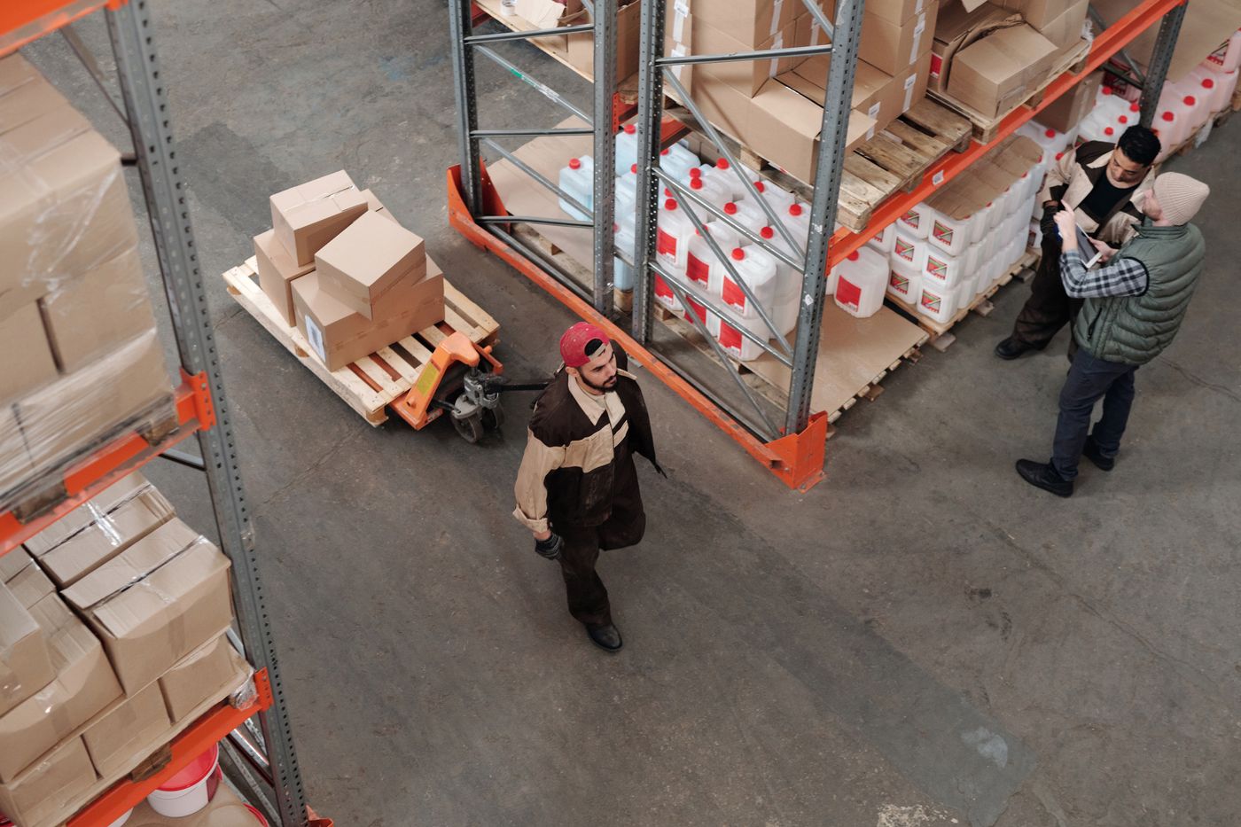 Relo crew and pallet handling inside our Singapore fulfilment operation