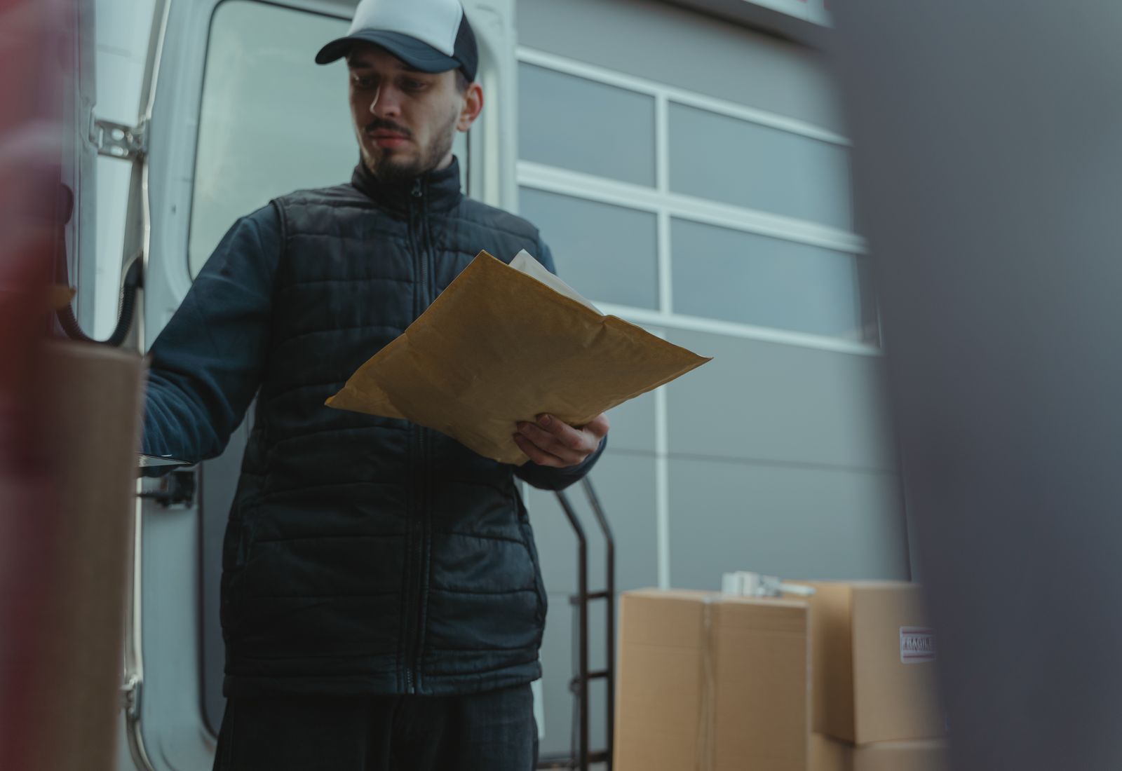 Courier service Singapore business delivery van