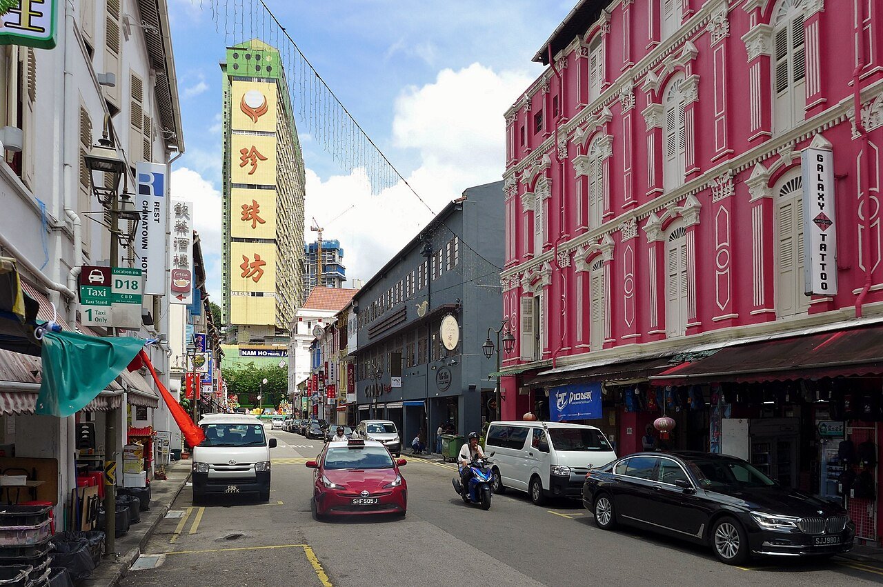 Relo's own van on a daily store-to-store transport run in Singapore